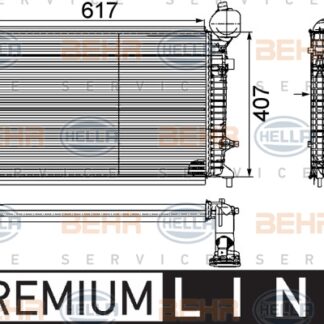 TURBO RADYATORU INTERCOOLER CADDY BLS 1,9 TDI 04-10