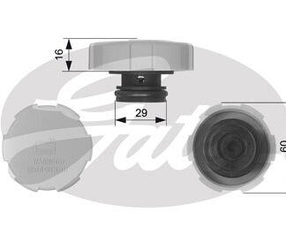 RADYATOR YEDEK SU DEPO KAPAGI ASTRA H CORSA D VECTRA C 02-