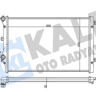 SU RADYATORU GOLF5-GOLF6-JETTA-PASSAT-A3-LEON BMY-BLG-BZB-CDAA-BPY-BWA 1,4 TSI-1,8 TSI-2,0 FSI 04-13