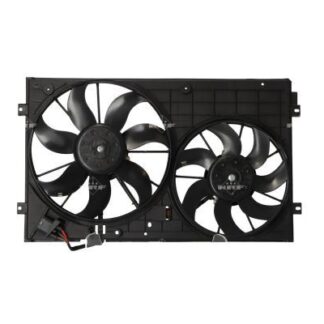 FAN MOTORU GOLF5-JETTA-PASSAT-CADDY-LEON-A3 BMY-BLG-BGU-BSE-BLF-BLP-BJB-BKD-BKP-BXE-BKC 1,4 TSI-1,6-1,6 FSI-1,9 TDI-2,0 TDI 04-13 KOMPLE : SET (SOL + SAG + DAVLUMBAZ)