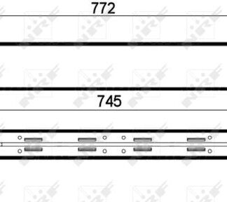 TURBO RADYATORU INTERCOOLER POLO-A1-IBIZA-FABIA CBZC-CJZC-CBZB-CUSA-CYZB-CUSB-CUTA 1,2 TSI-1,4 TDI 10- (BRAZING)