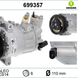KLIMA KOMPRESORU GOLF-CADDY-CRAFTER-PASSAT-JETTA-A3-LEON-OCTAVIA 04-