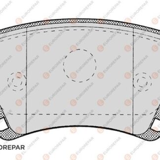 FREN BALATASI ARKA PASSAT-CADDY-GOLF5-GOLF6-JETTA-A3-LEON 04-