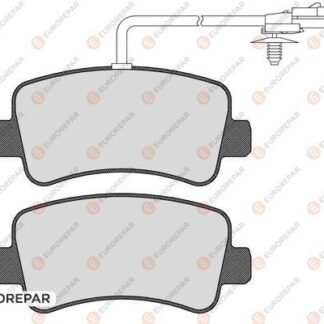 FREN BALATASI ARKA DISK TEK TEKER MASTER-III/MOVANO B/NV400 09-