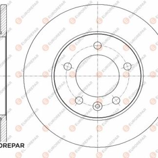 DİSK AYNA ARKA 305×12MM :ADET MOVANO B MASTER III 10-