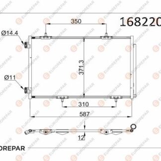 KLIMA RADYATORU B.M 301 / C-ELYSEE 2012-