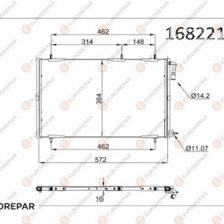 KLIMA RADYATOR 206 / 206+ 99-