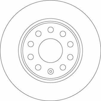 Volkswagen Yedek Parça T-Roc Fren Diski Arka TRW DF6952-5Q0615601B