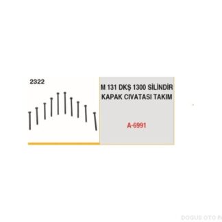 SİLİNDİR KAPAK CIVATASI TAKIM M131 DKS 1.3