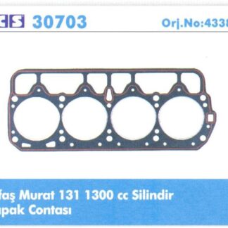 SİLİNDİR KAPAK CONTASI SILIKONLU M131 DKS 1.3
