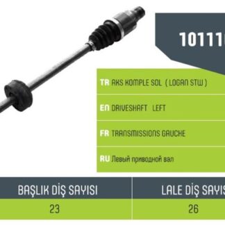AKS SOL KOMPLE LOGAN STW 1.5 DCI 07>