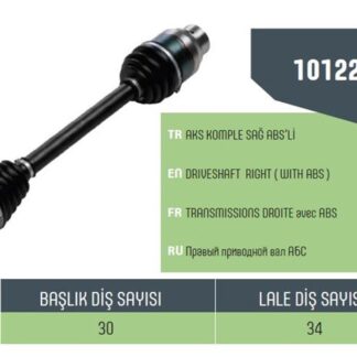 AKS SAĞ KARSAN J10 KOMPLE 2.3 JTD 10> ABSLİ 72 DIS