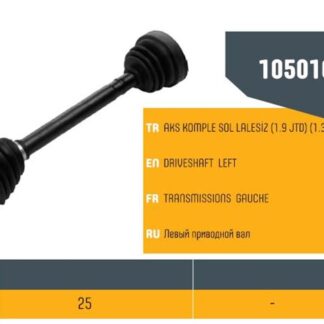 AKS KOMPLE ÖN LALESİZ SOL DOBLO 1.3 1.9 JTD