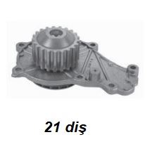 DEVİRDAİM SU POMPASI P107 P206 P207 P208 P307 P2008 BIPPER / XSARA C1 C2 C3 NEMO / FIESTA IV V