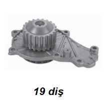 DEVİRDAİM SU POMPASI SCUDO / P206 P207 P307 P308 P407 PARTNER / C2 C3 C4 BERLINGO / CMAX FIESTA FOCUS FUSION / MAZDA 3