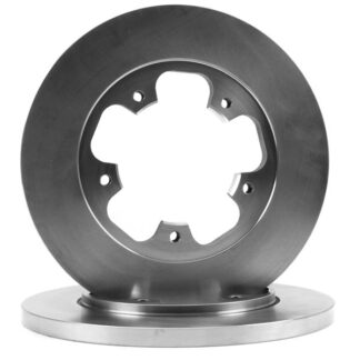 ARKA FREN DISKI TRANSIT V363 TEK TEKER ARKADAN CEKISLI DUZ 308MM 5 BIJON 14>