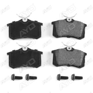 ARKA FREN BALATASI CIVATALI MGN II LGN GOLF III IV PASSAT III POLO C3 C4 P307 AUDI A3 A4 (87×52.9x15mm)