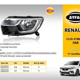 FAR SOL LEDLI CLIO SYMBOL 2017>>