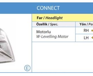 FAR SOL CONNECT 02>13 ELEKTRİKLİ H4
