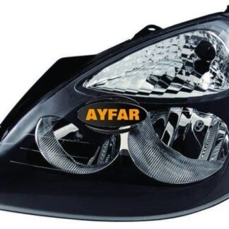 FAR+SİNYAL SAĞ CLIO II-SYMBOL II 04>(MANUEL)(H7+H1)SİYAH KAPAKLI