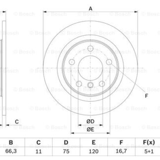 FREN DISKI ARKA ADET F20-F20 LCI-F21-F21 LCI-F22-F22 LCI-F23-F23 LCI 10-18