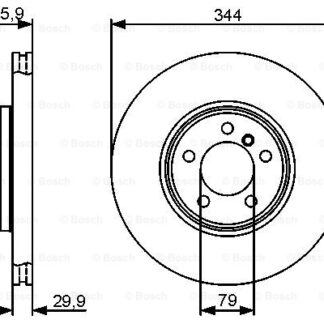 FREN DISKI ON ADET LAND ROVER RANGE ROVER III 3.0 D-4.4-3.6 D 02-12