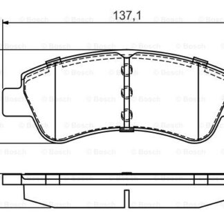 FREN BALATASI ON PARTNER / BERLINGO/C4/307/301/ BOXER III 02-