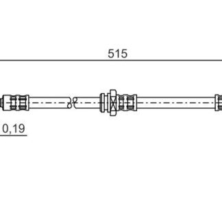 FREN HORTUMU 2.0 X-TRAIL I (T30) 01-13