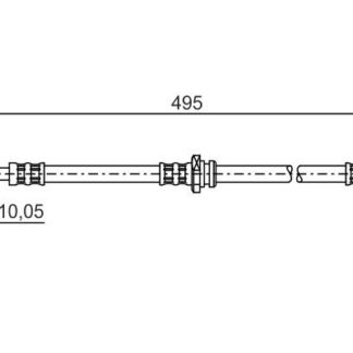 FREN HORTUMU XTRAIL 01-13