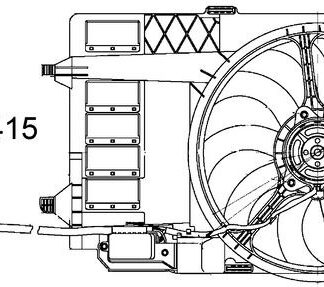 KLIMA FAN MOTORU KOMPLE MINI R50-R53 01-03