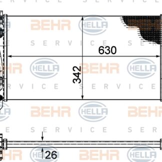 SU RADYATORU MEKANIK FIORINO BIPPER NEMO 1,3 MJET 1,4 HDİ 07-