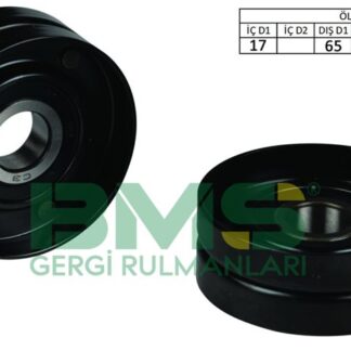 ALTERNATOR GERGI RULMANI 17×65×24 SAC (SHEET IRON) AUDI A1 A3 A4 A5 A6 Q3 Q5 SEAT ATECA LEON TOLEDO