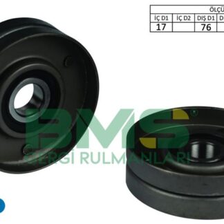 ALTERNATOR GERGI RULMANI 17×76×24 SAC (SHEET IRON) AUDI RENAULT TRUCKS VOLKSWAGEN BORA CADDY GOLF B
