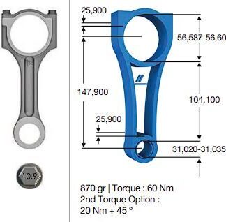 PISTON KOLU MASTER II MOVANO 2.5DCI G9U
