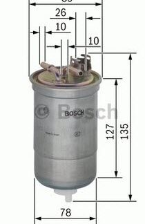 YAKIT FILTRESI (MAZOT) AUDI A4 A6 2.0TDI BNA BLB BRF BRE BRD BVA BVF BVG 04>08