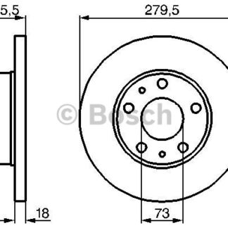 ON FREN DISK AYNASI DUCATO BOXER JUMPER 14Q (15 JANT) 94>02 HAVA SOGUTMASIZ