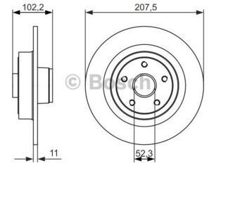 ARKA FREN DISKI RULMANLI RENAULT CLIO III RS 2.0 16V F4R 5 BIJON