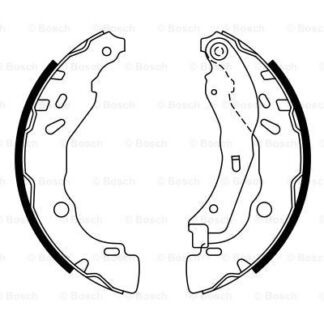 ARKA FREN BALATASI (PABUCLU) RENAULT CLIO II 98>03 CLIO IV 12> SYMBOL II 08> SYMBOL III 14> DACIA LOGAN 04> DACIA SANDERO II 08> DUSTER 10> NISSSAN MICRA IV 10>15 NOTE 13>
