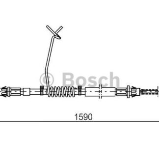 EL FREN TELI ARKA SOL TRANSIT V184 PIKAP 2,4TDCI 110PS / 120PS 02>06 (CIFT TEKER) OLCU: 1587 / 1297