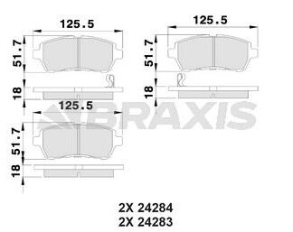 ON FREN BALATASI MATERIA 2006> SIRION 2005> MAZDA 2 2008> FIESTA VI 2008>
