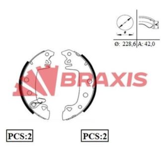 ARKA FREN BALATASI PABUC R12 M131 C15 (CIRCIRLI)