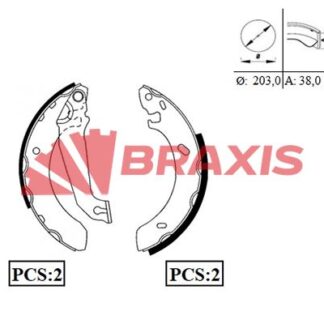 ARKA FREN BALATASI TAKIM PABUC ESCORT V / VI / VII 1.3 / 1.4 90>99 ORION III 1.3 / 1.4 90>93 ABSSIZ