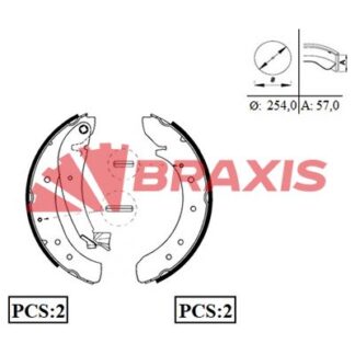 ARKA FREN PABUCLU BALATA BOXER JUMPER DUCATO 1800KG EXPERT III JUMPY III SCUDO III 06>