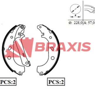 ARKA FREN BALATASI PABUC CONNECT 1.8TDCI 02>13
