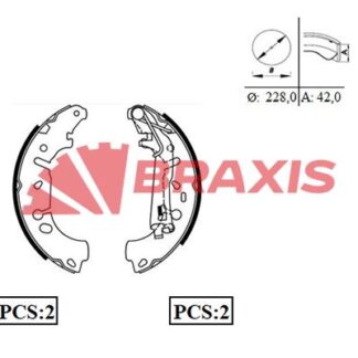 ARKA FREN BALATASI PABUC GRANDE PUNTO LINEA FIORINO 1.3JTD MULTIJET GRANDE PUNTO LINEA 1.4 8V 06 / 07