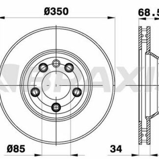ON FREN DISK AYNASI SOL HAVALI AUDI Q7 PORSCHE CAYENNE PANAMERA TOUAREG 02>