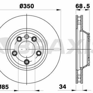ON FREN DISK AYNASI SAG HAVALI AUDI Q7 PORSCHE CAYENNE PANAMERA TOUAREG 02>