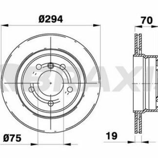 ARKA FREN DISK AYNASI BMW Z4 2.5sI 3.0sI