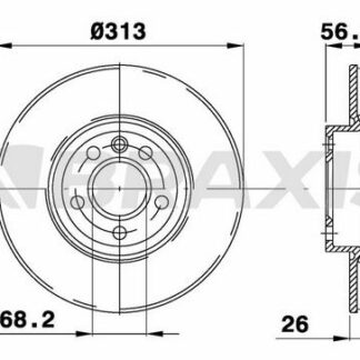 ON FREN DISK AYNASI FORD GALAXY 2.8I