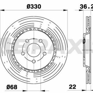 ARKA FREN DISK AYNASI AUDI A4 A5 A6 A7 A8 Q5 PORSCHE MACAN 08>